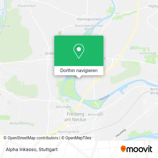 Alpha Inkasso Karte