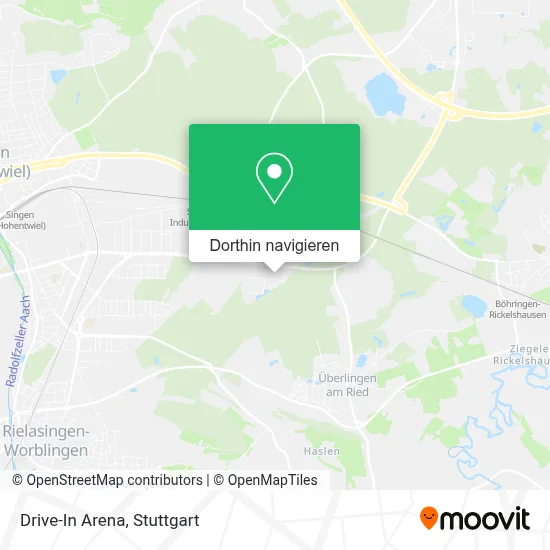 Drive-In Arena Karte