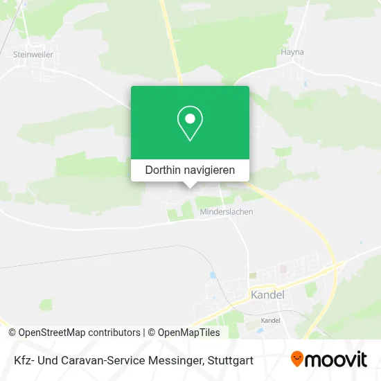 Kfz- Und Caravan-Service Messinger Karte