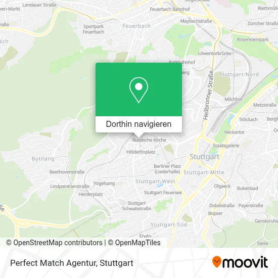 Perfect Match Agentur Karte