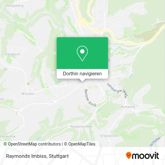 Raymonds Imbiss Karte