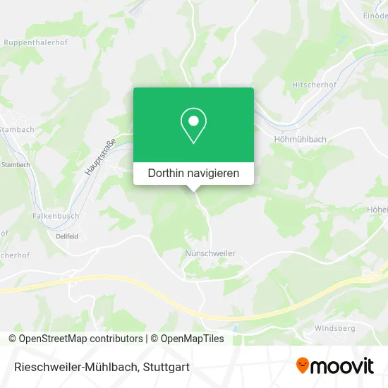 Rieschweiler-Mühlbach Karte