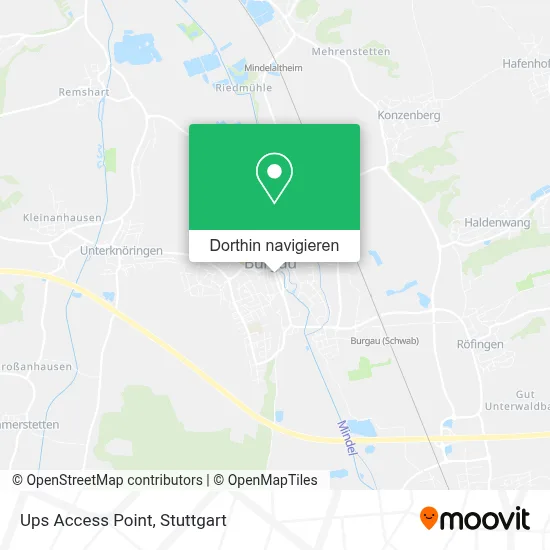 Ups Access Point Karte