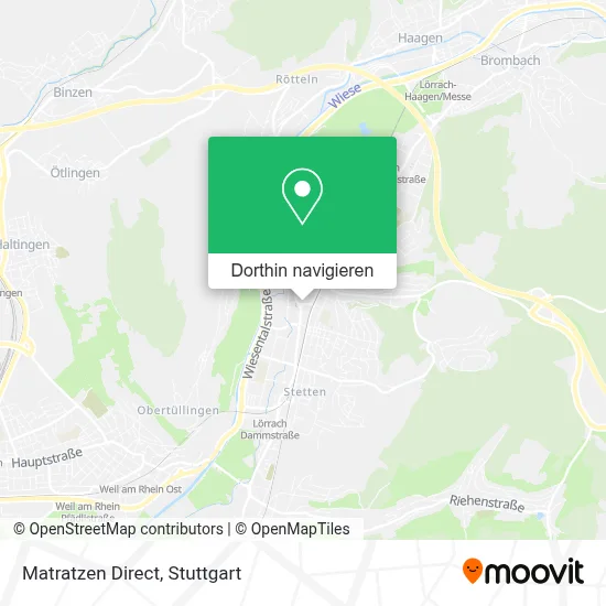 Matratzen Direct Karte