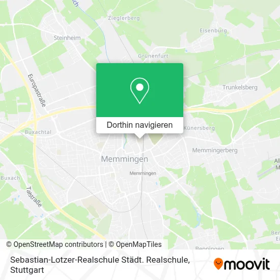 Sebastian-Lotzer-Realschule Städt. Realschule Karte