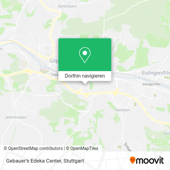 Gebauer's Edeka Center Karte