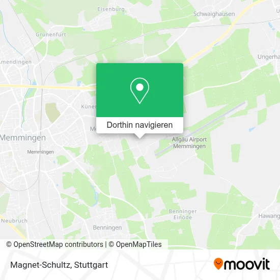Magnet-Schultz Karte
