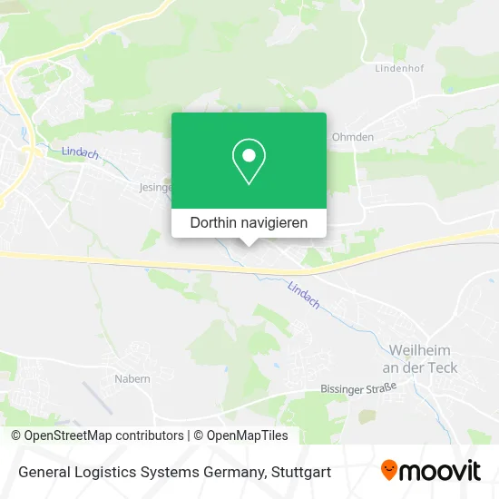 General Logistics Systems Germany Karte