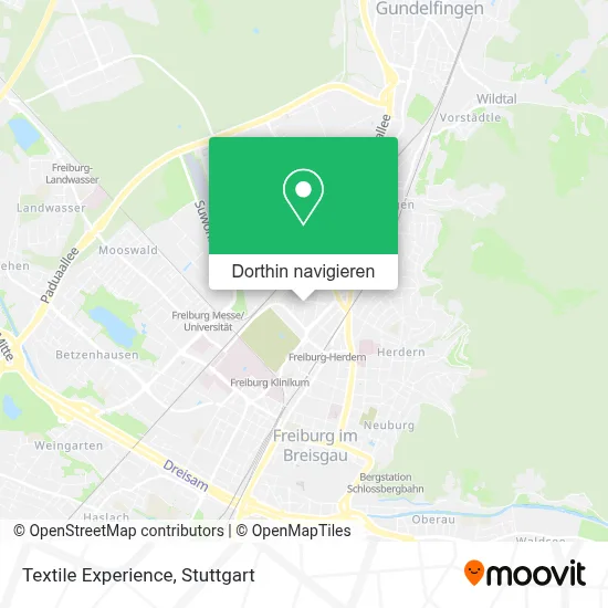 Textile Experience Karte