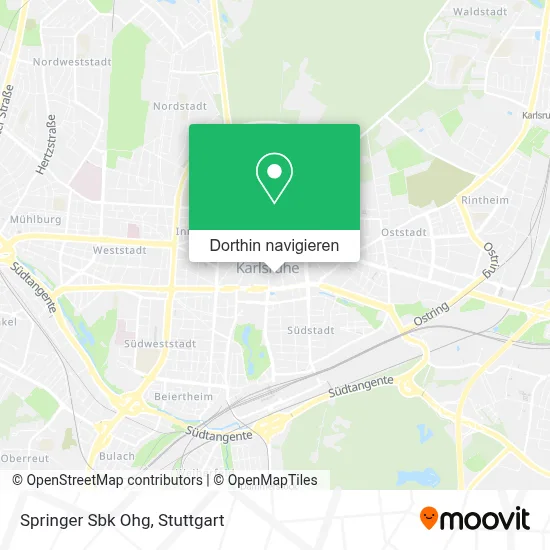 Springer Sbk Ohg Karte