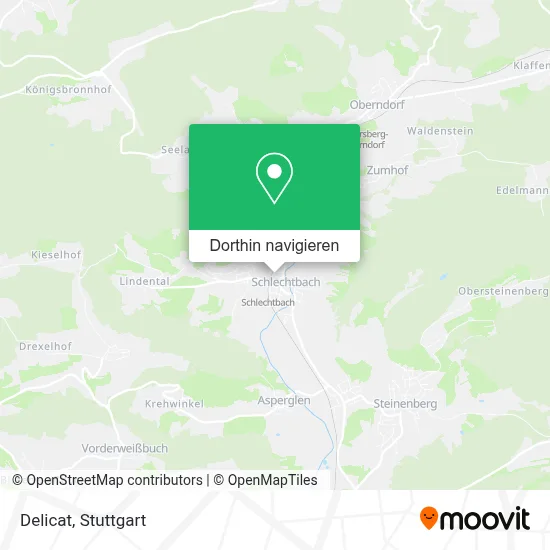 Delicat Karte