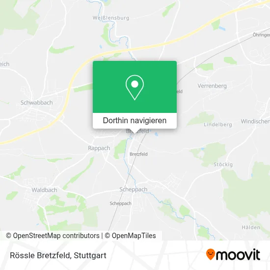 Rössle Bretzfeld Karte