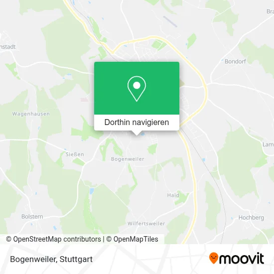 Bogenweiler Karte