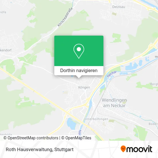 Roth Hausverwaltung Karte