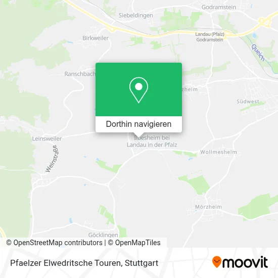 Pfaelzer Elwedritsche Touren Karte