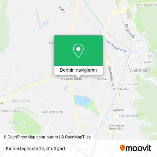 Kindertagesstatte Karte