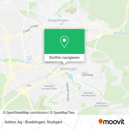 Addon Ag - Boeblingen Karte