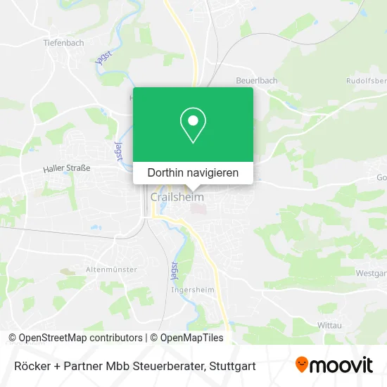 Röcker + Partner Mbb Steuerberater Karte