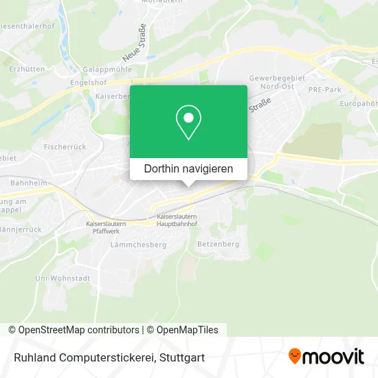 Ruhland Computerstickerei Karte