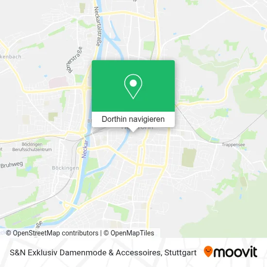 S&N Exklusiv Damenmode & Accessoires Karte