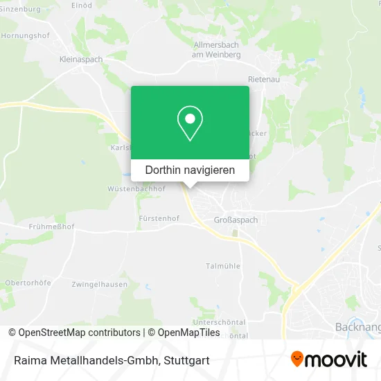 Raima Metallhandels-Gmbh Karte