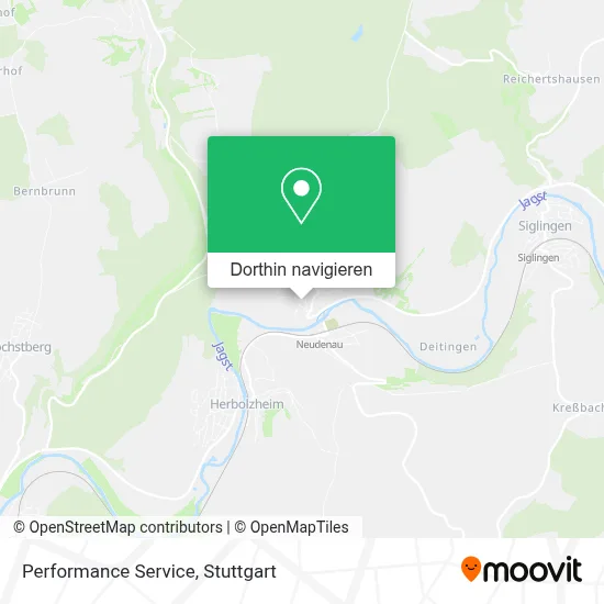 Performance Service Karte