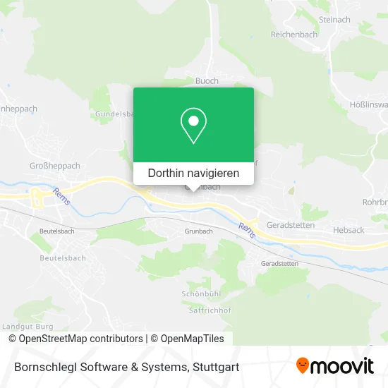 Bornschlegl Software & Systems Karte