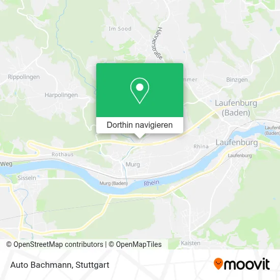 Auto Bachmann Karte
