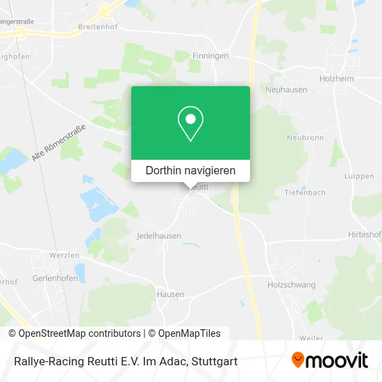 Rallye-Racing Reutti E.V. Im Adac Karte