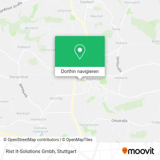 Rist It-Solutions Gmbh Karte