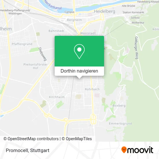 Promocell Karte