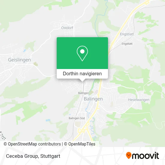Ceceba Group Karte