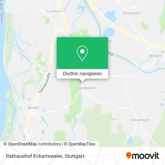 Rathaushof Eckartsweier Karte