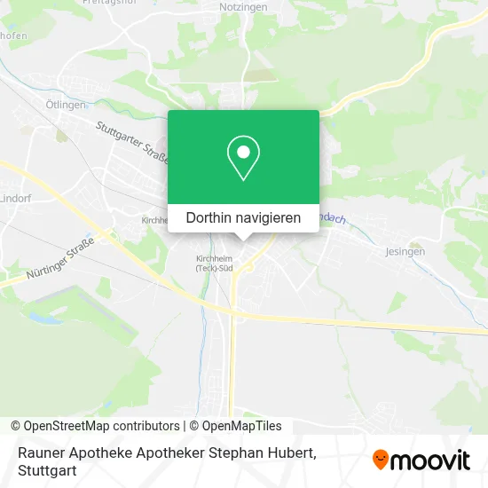 Rauner Apotheke Apotheker Stephan Hubert Karte
