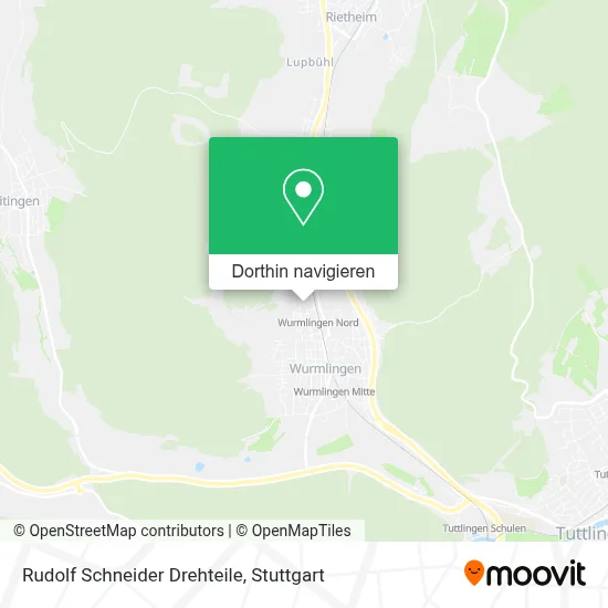 Rudolf Schneider Drehteile Karte