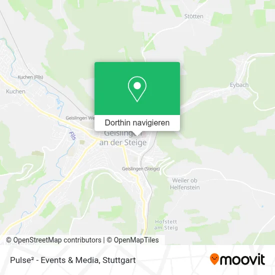 Pulse² - Events & Media Karte