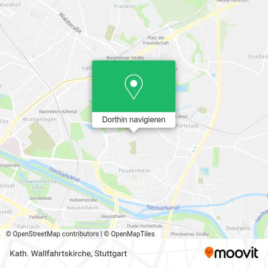 Kath. Wallfahrtskirche Karte