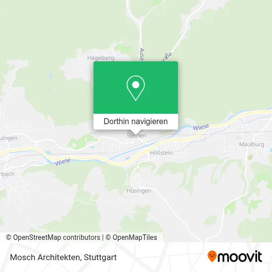Mosch Architekten Karte