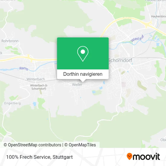 100% Frech Service Karte
