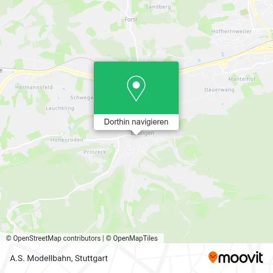 A.S. Modellbahn Karte