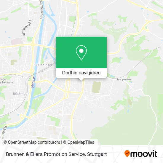 Brunnen & Eilers Promotion Service Karte