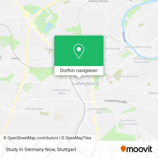 Study In Germany Now Karte