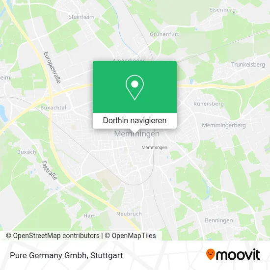 Pure Germany Gmbh Karte