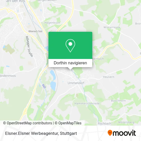 Elsner.Elsner Werbeagentur Karte