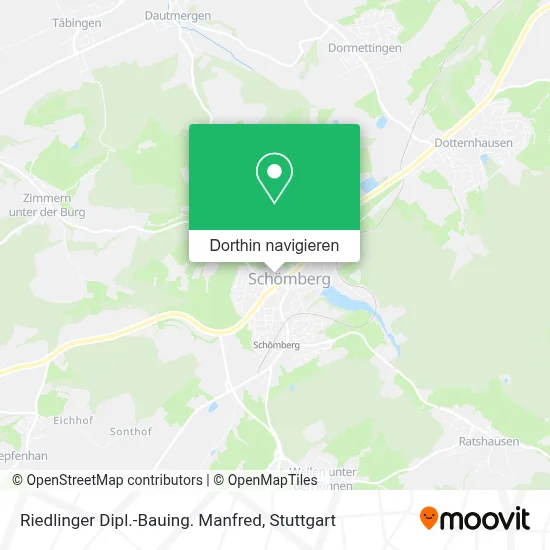 Riedlinger Dipl.-Bauing. Manfred Karte