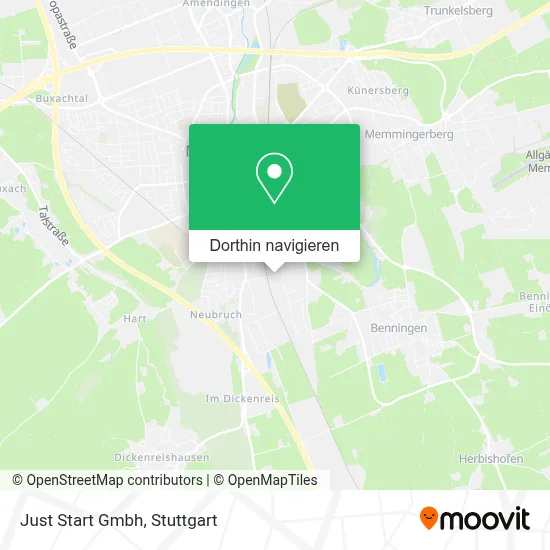 Just Start Gmbh Karte