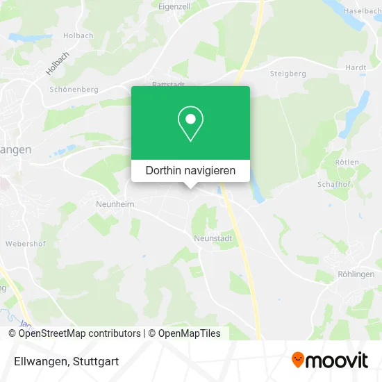 Ellwangen Karte
