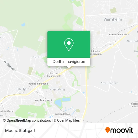 Modis Karte