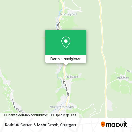 Rothfuß Garten & Mehr Gmbh Karte