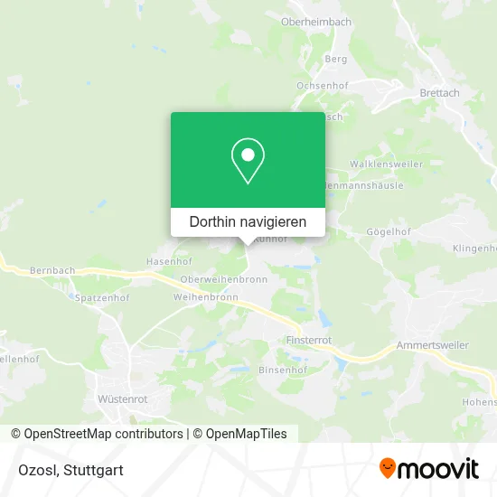 Ozosl Karte